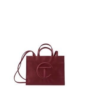 NWT- Telfar Medium Oxblood Shopping Bag